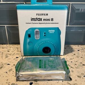Fujifilm instax mini 8 Instant Camera - Teal Blue